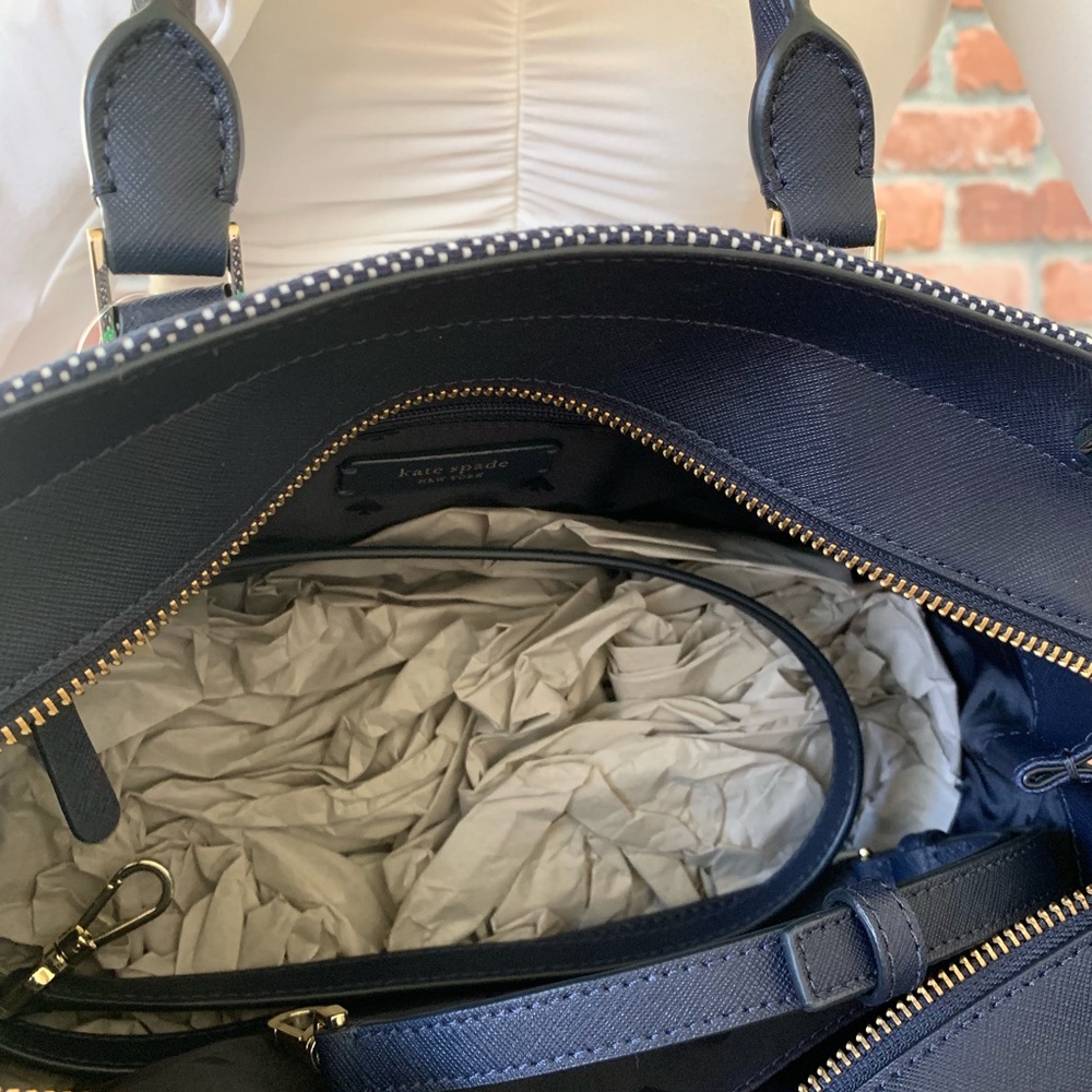 Kate spade Cameron medium satchel boardwalk stripe - Picture 4 of 7